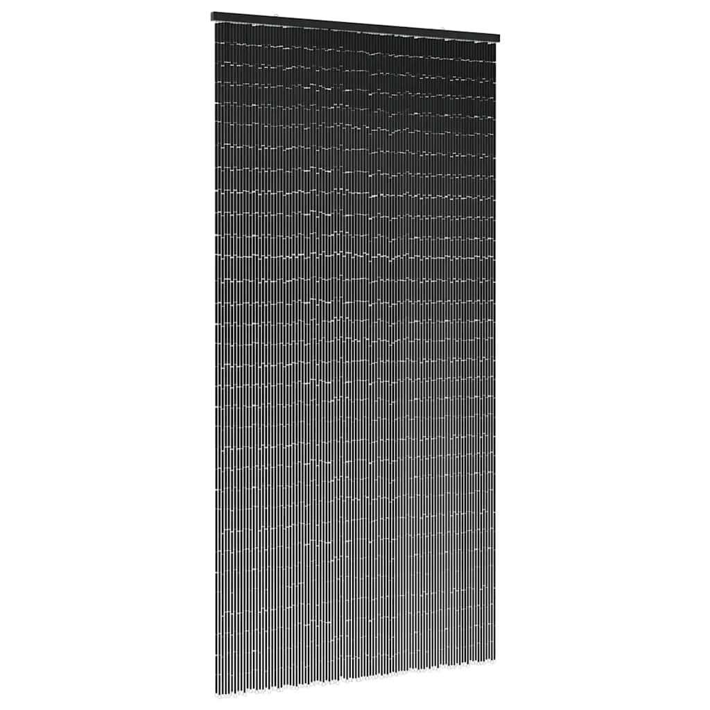 Vidaxx rideau anti-insectes 100x200 cm bambou gris foncé