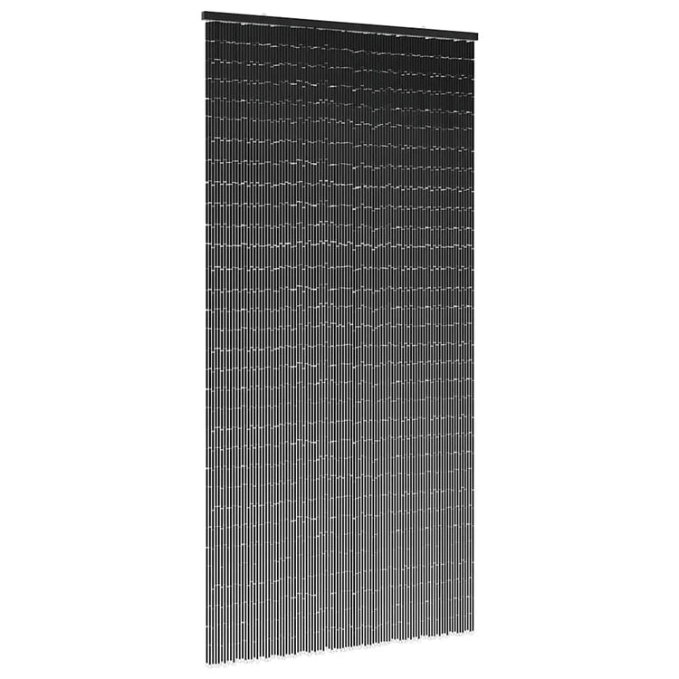 Vidaxx rideau anti-insectes 100x200 cm bambou gris foncé