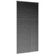 Vidaxx rideau anti-insectes 100x200 cm bambou gris foncé