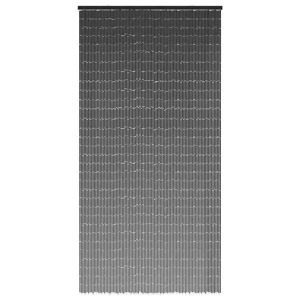 Vidaxx rideau anti-insectes 100x200 cm bambou gris foncé