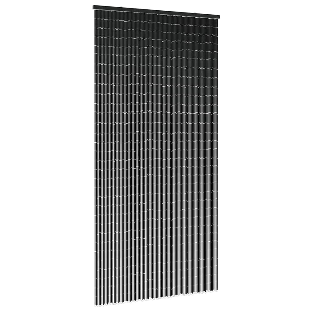 Vidaxx rideau anti-insectes 100x220 cm bambou gris foncé