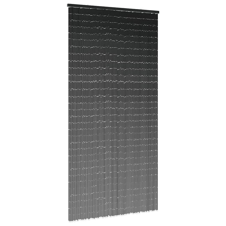 Vidaxx rideau anti-insectes 100x220 cm bambou gris foncé