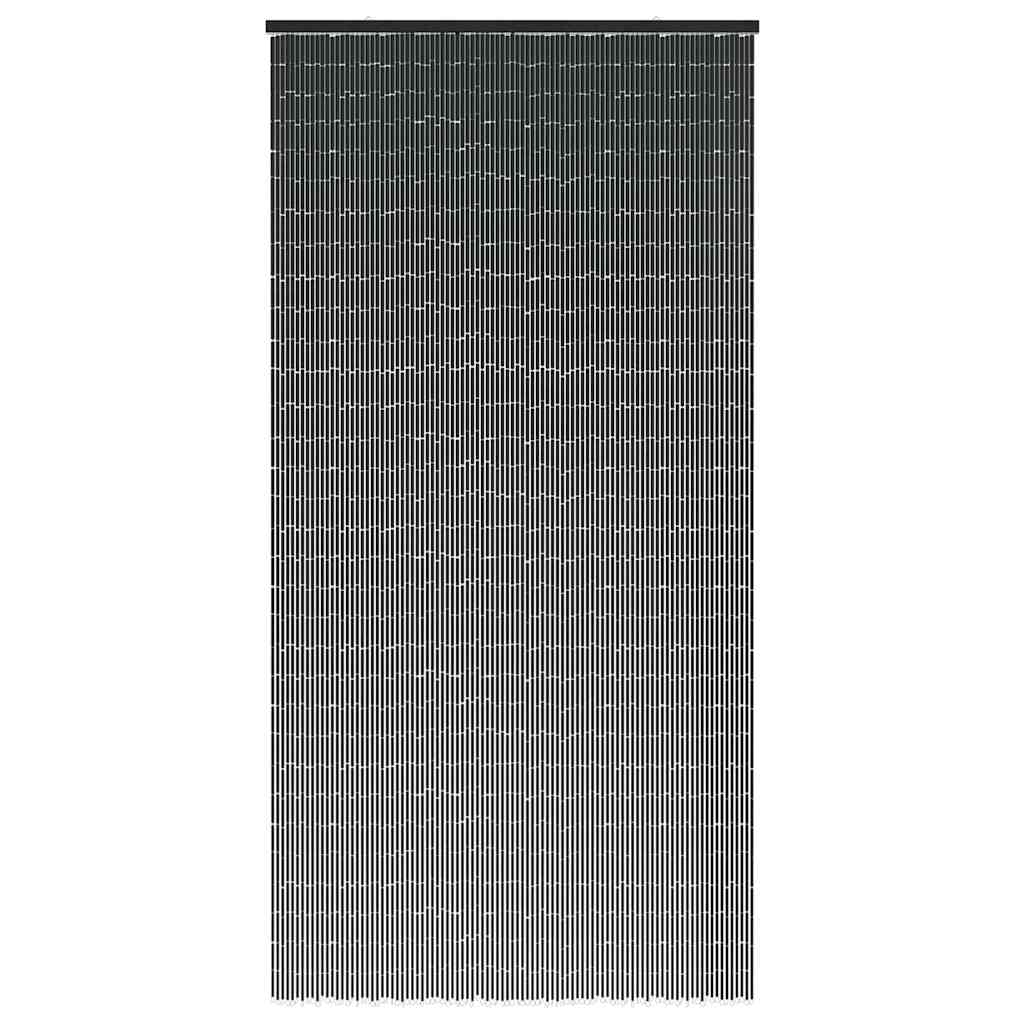 Vidaxx rideau anti-insectes 100x220 cm bambou gris foncé
