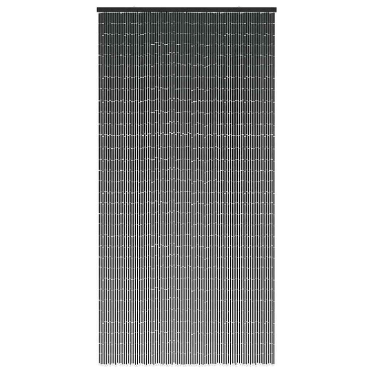 Vidaxx rideau anti-insectes 100x220 cm bambou gris foncé