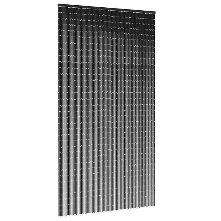 Vidaxx rideau anti-insectes 120x220 cm bambou gris foncé