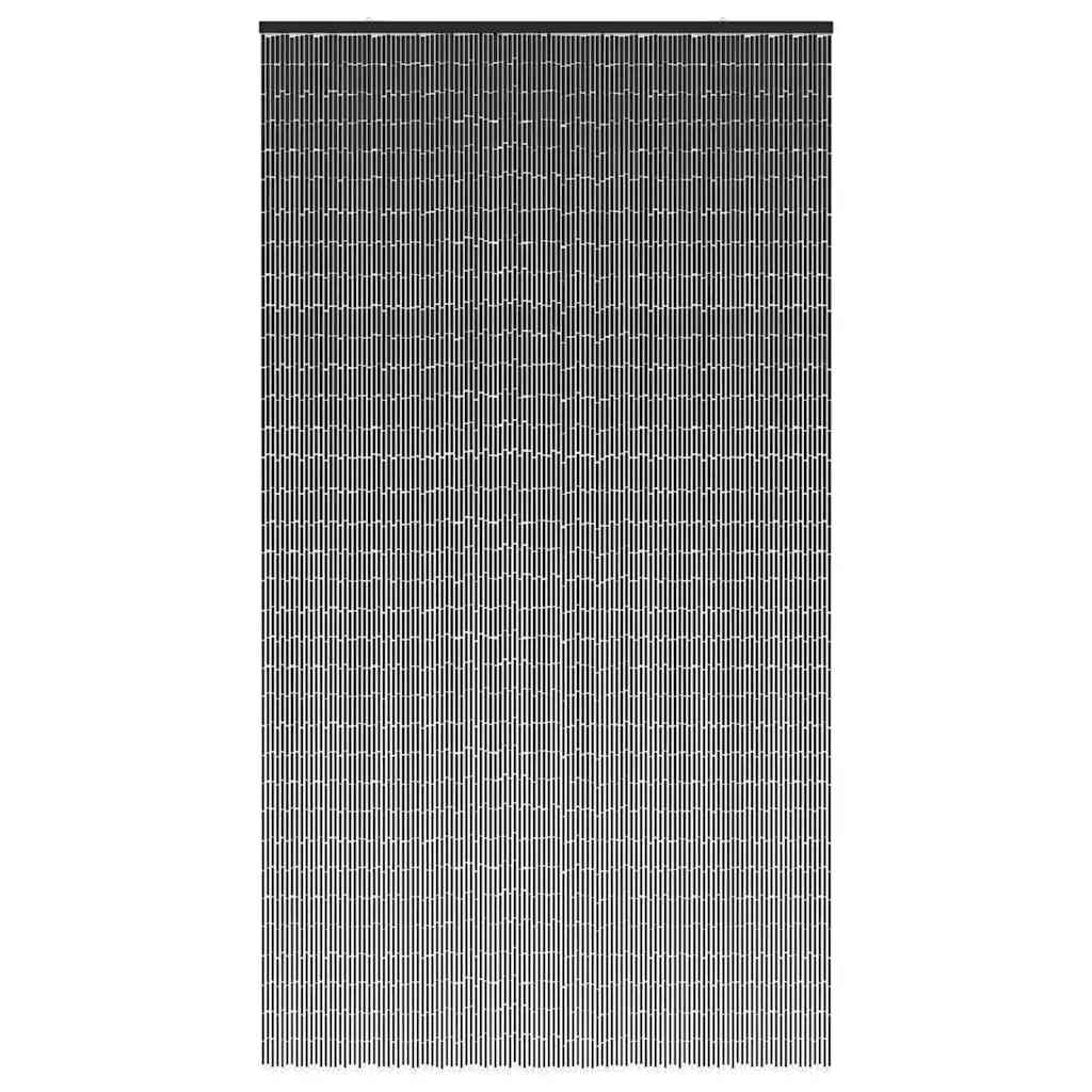 Vidaxx rideau anti-insectes 120x220 cm bambou gris foncé