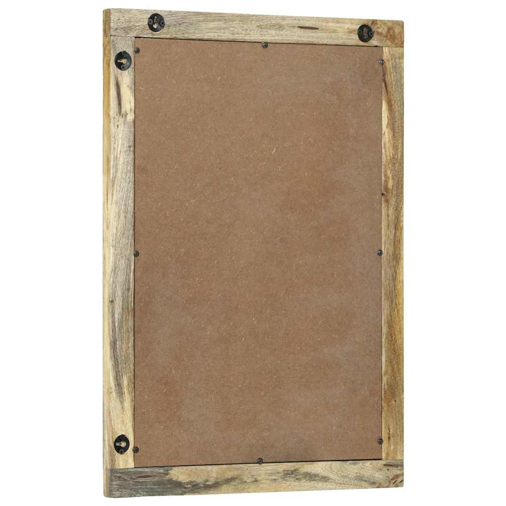 Miroir de salle de bain VidaXL avec miroir marron 70 x 50 x 2,5 cm