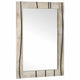 Miroir de salle de bain VidaXL avec miroir marron 70 x 50 x 2,5 cm