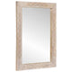 Miroir de salle de bain VidaXL avec miroir blanc 70 x 50 x 2,5 cm