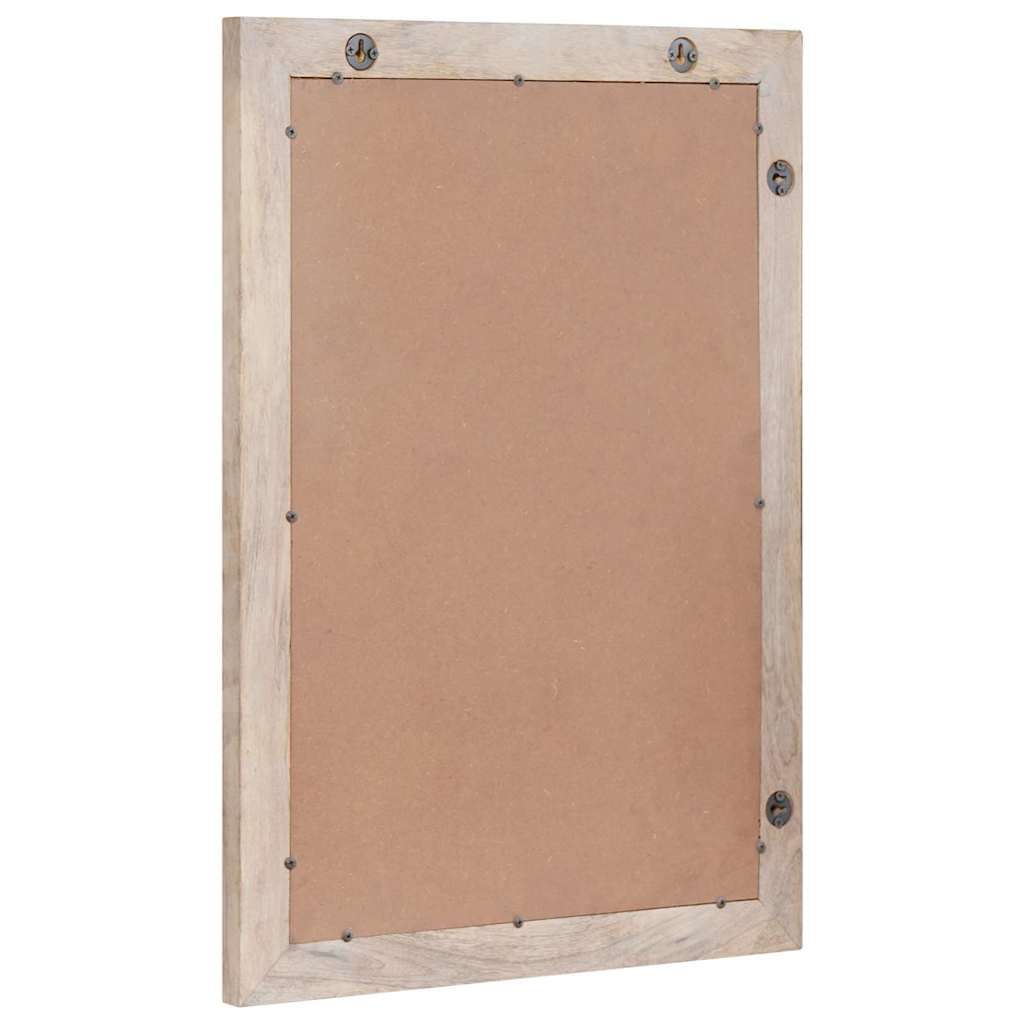 Miroir de salle de bain VidaXL avec miroir blanc 70 x 50 x 2,5 cm