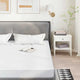 VidaXL protège-matelas imperméable 160x220 cm blanc