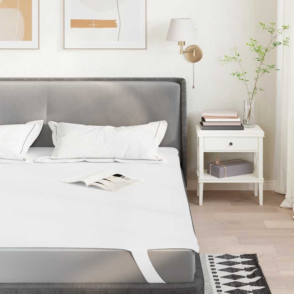 Vidaxx protège matelas imperméable 140x190 cm blanc