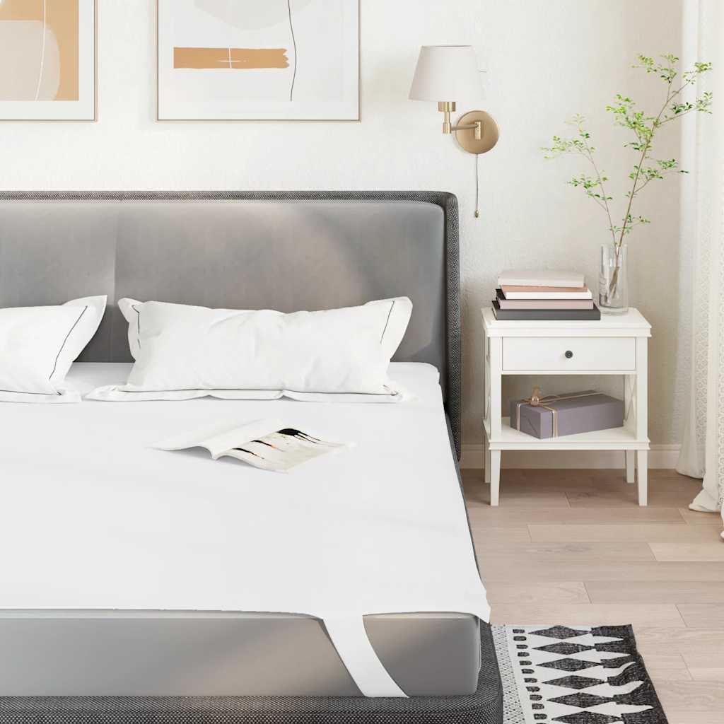 Vidaxx protège matelas imperméable 90x220 cm blanc