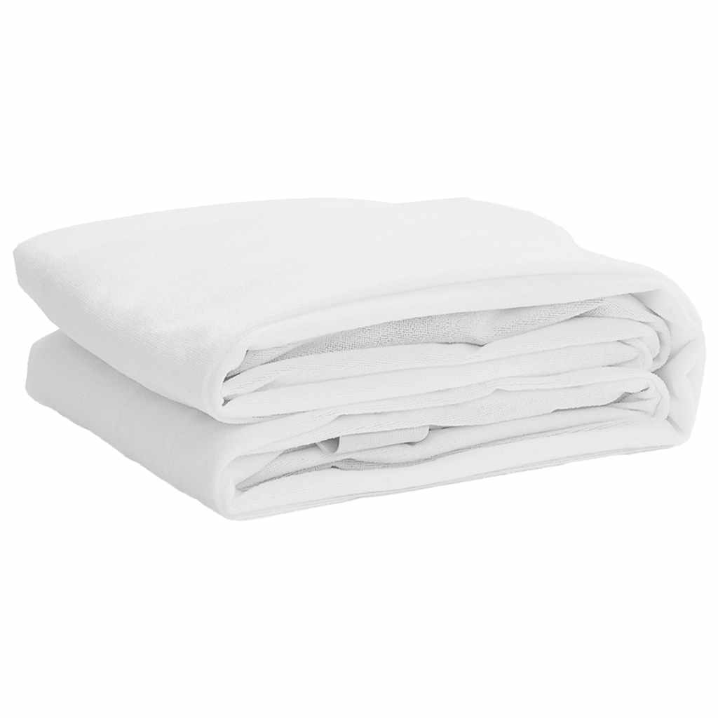 VidaXL protège-matelas imperméable 180x220 cm blanc