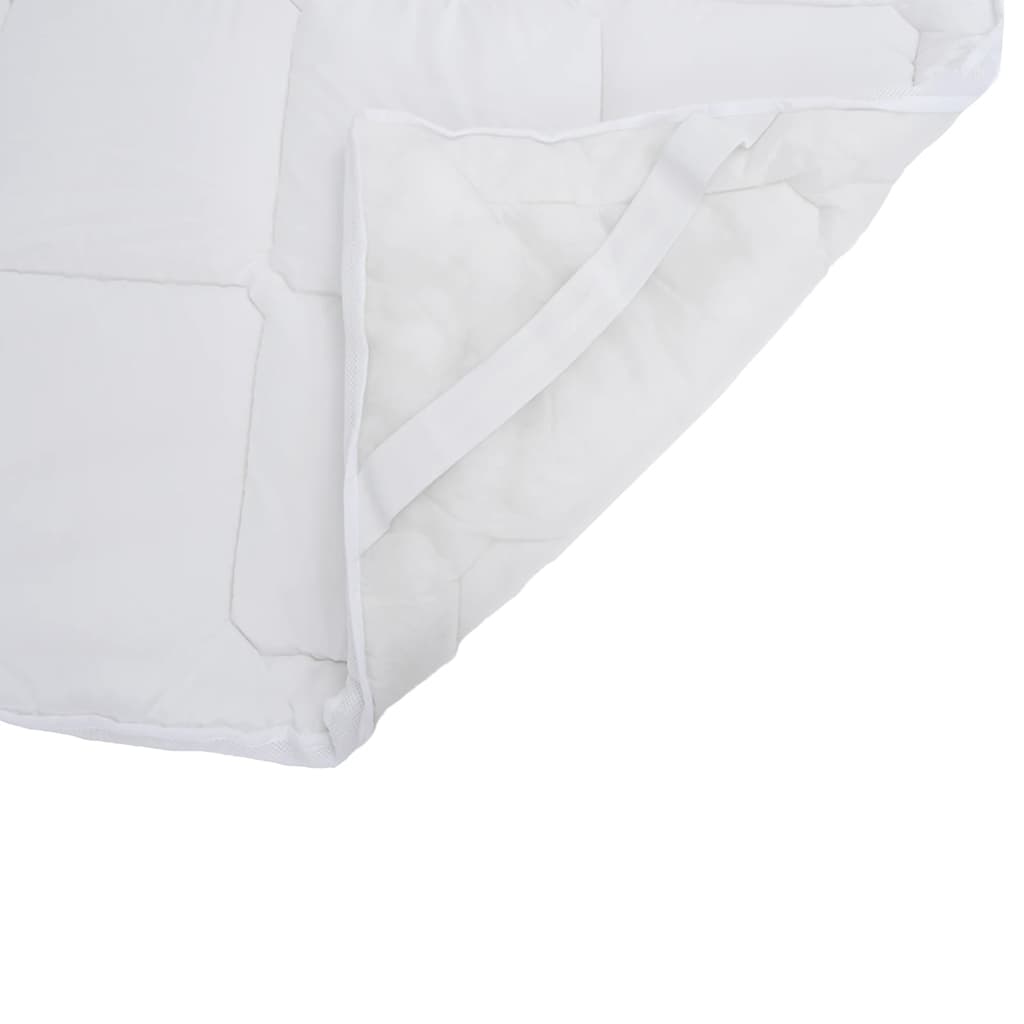 VidaXL protège-matelas 140x190 cm blanc