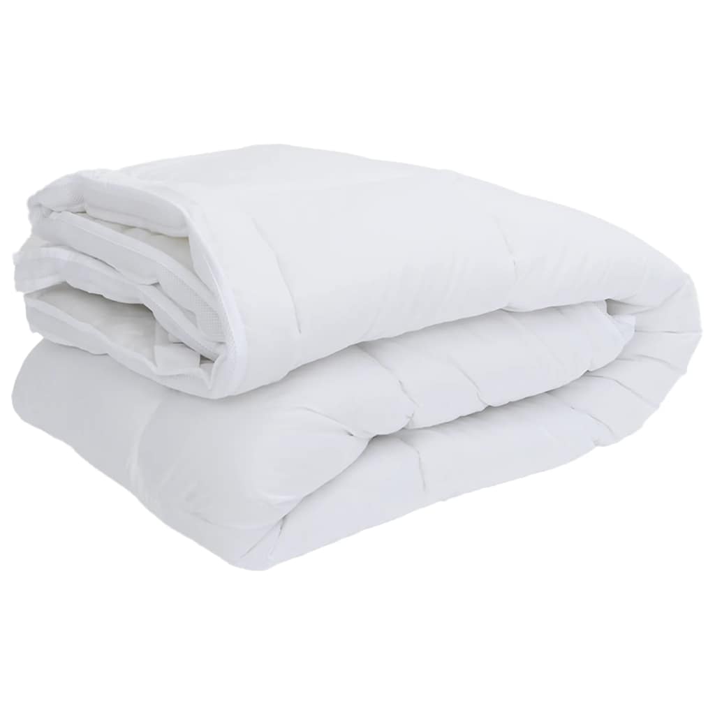 VidaXL protège-matelas 120x200 cm blanc