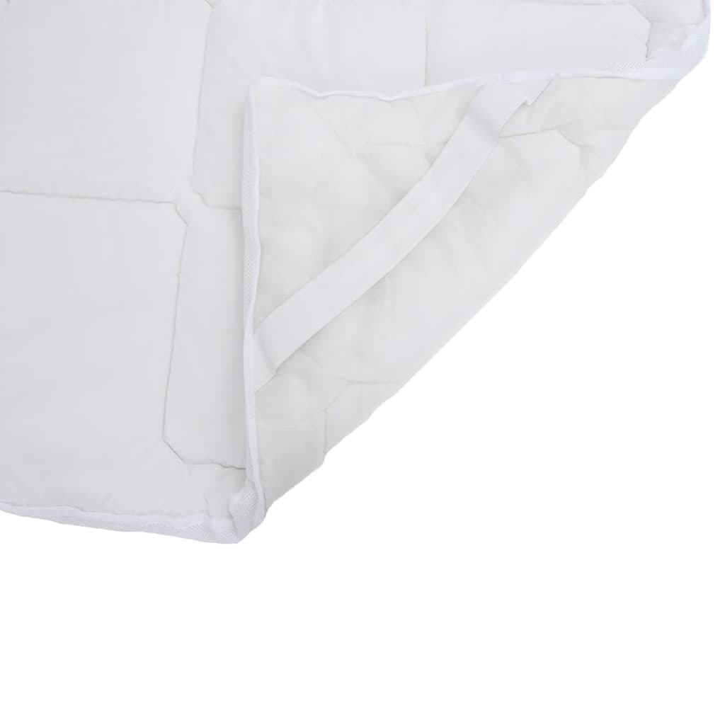 VidaXL protège-matelas 90x220 cm blanc