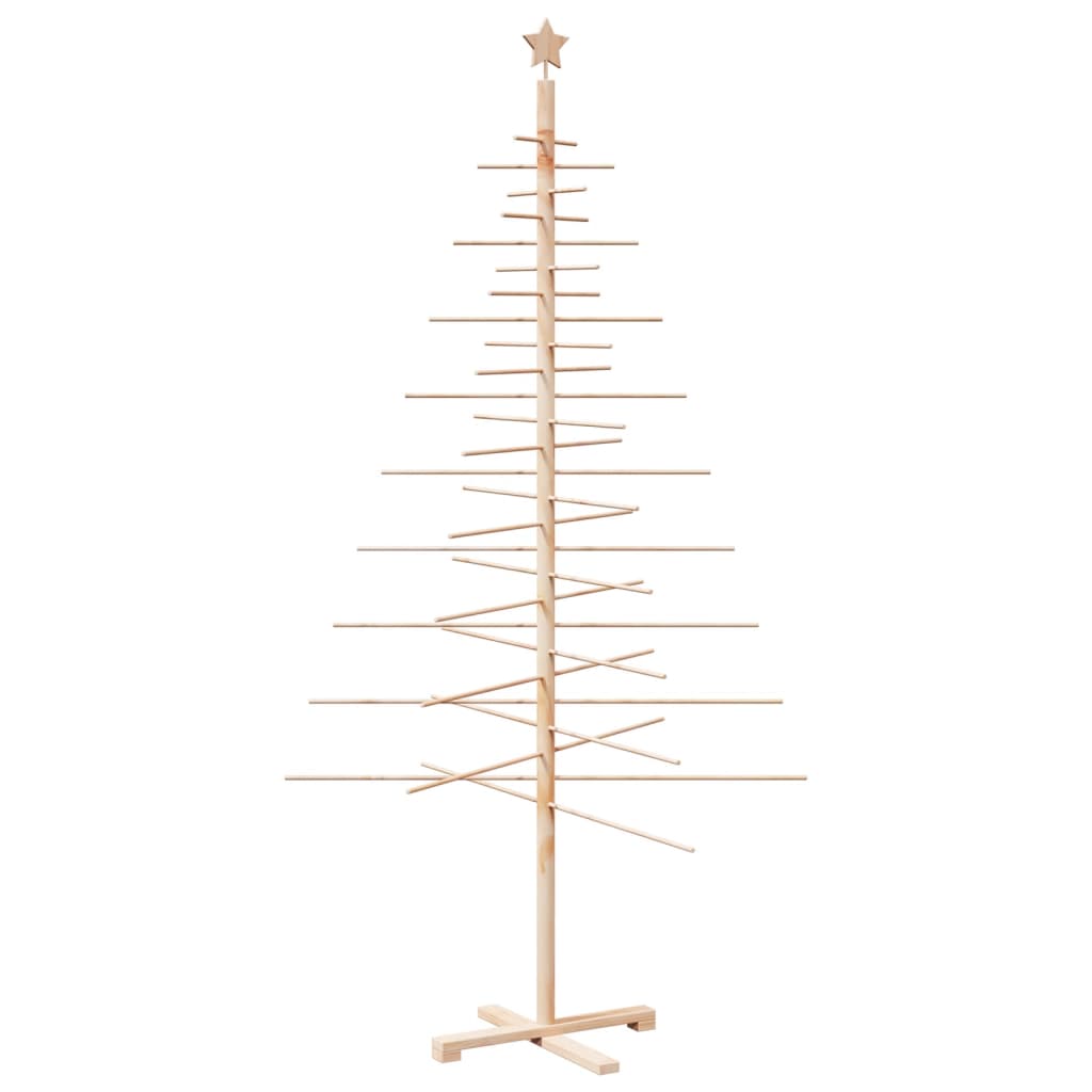 Vidaxl Christmas Decoration Tree de Noël 210 cm Pine solide