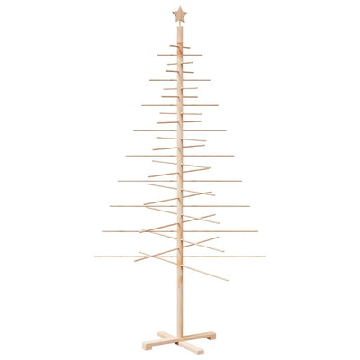 Vidaxl Christmas Decoration Tree de Noël 210 cm Pine solide