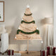 Vidaxl Christmas Decoration Tree de Noël 150 cm Bois massif