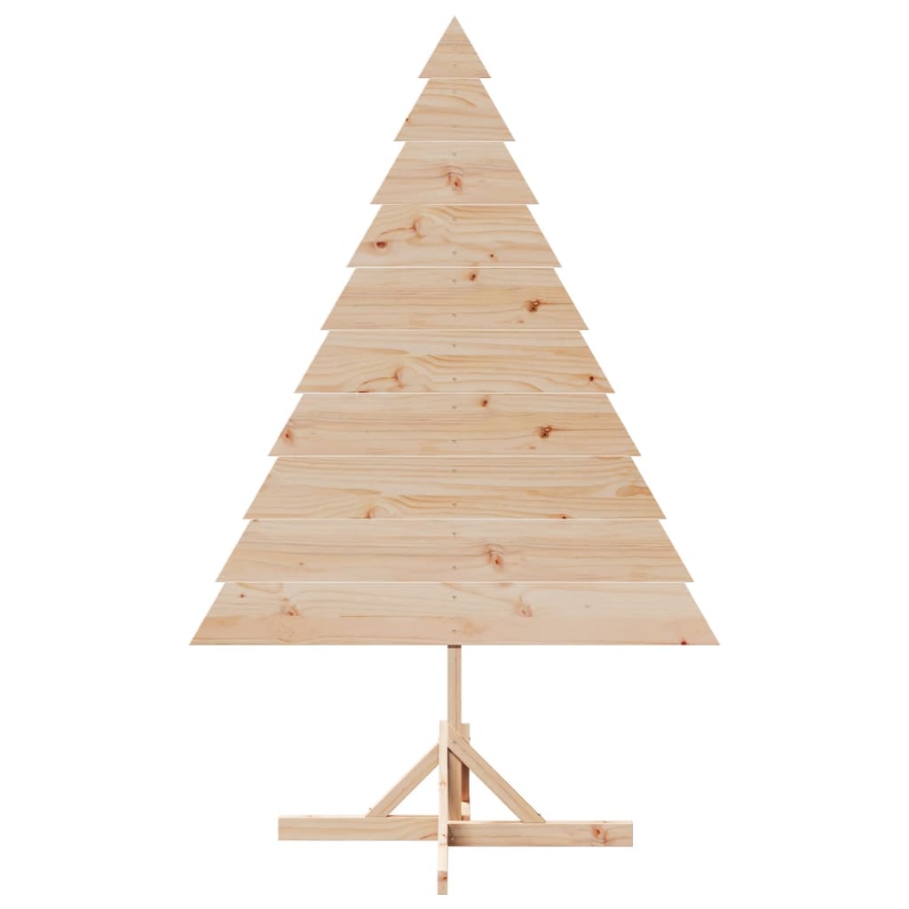 Vidaxl Christmas Decoration Tree de Noël 180 cm Bois massif
