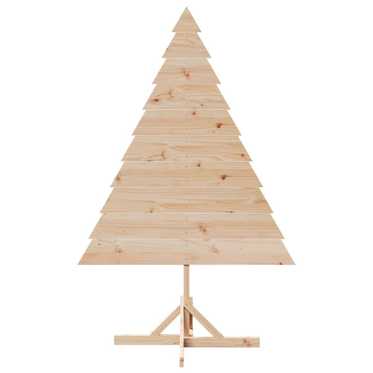 Vidaxl Christmas Decoration Tree de Noël 180 cm Bois massif