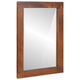 Vidaxx miroir rectangulaire marron et argent 50 x 2,5 x 70 cm