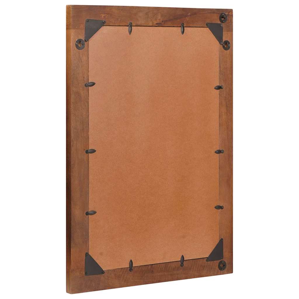 Vidaxx miroir rectangulaire marron et argent 50 x 2,5 x 70 cm