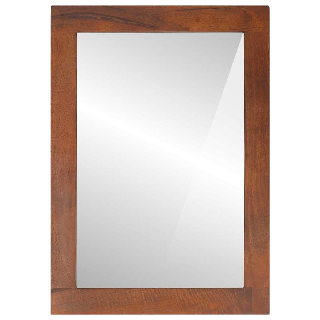 Vidaxx miroir rectangulaire marron et argent 50 x 2,5 x 70 cm