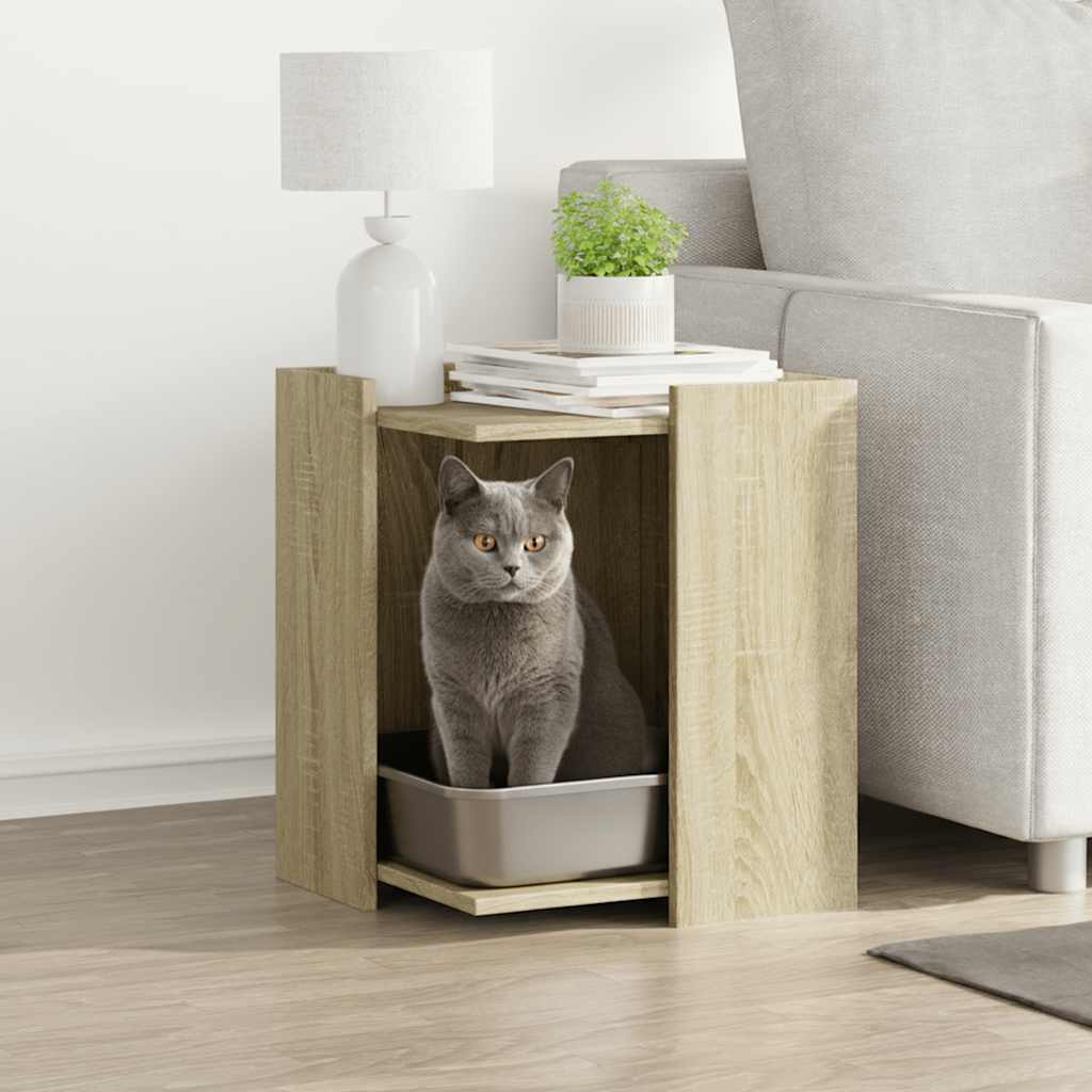 Vidaxl Cattenbakkast 42x42x51 cm Bois de chêne sonoma