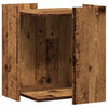 Vidaxl kattenbakkast 42x42x51 cm bois transformé vieux bois coloré