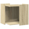Vidaxl Cattenbakkast 53x53x51 cm Bois de chêne sonoma