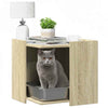 Vidaxl Cattenbakkast 53x53x51 cm Bois de chêne sonoma