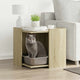Vidaxl Cattenbakkast 53x53x51 cm Bois de chêne sonoma