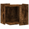 Vidaxl Cattenbakkast 53x53x51 cm en bois de chêne fumé en bois coloré