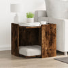 Vidaxl Cattenbakkast 53x53x51 cm en bois de chêne fumé en bois coloré