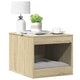 Vidaxl kattenbakkast 47x59x42 cm Bois de chêne sonoma en bois sonoma coloré