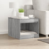 Vidaxl Cattenbakkast 47x59x42 cm Couleur de chêne sonoma gris et gris propice
