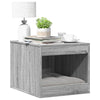 Vidaxl Cattenbakkast 47x59x42 cm Couleur de chêne sonoma gris et gris propice