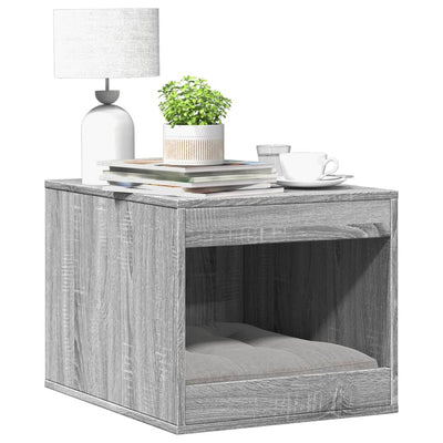 Vidaxl Cattenbakkast 47x59x42 cm Couleur de chêne sonoma gris et gris propice