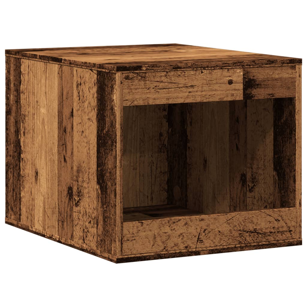 Vidaxl kattenbakkast 47x59x42 cm Bois transformé vieux bois coloré