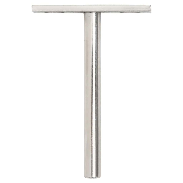 Vidaxl Floating Plank Carriers 12st Invisible Ø10x100 mm d'acier au carbone