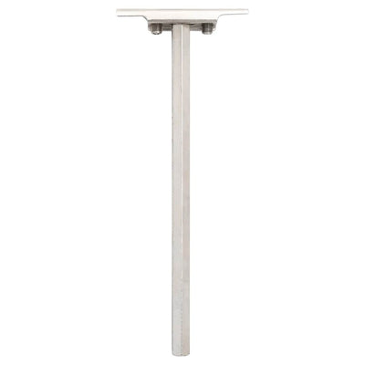 Vidaxl Floating Plank Carriers 12st Invisible Ø12x200 mm d'acier au carbone