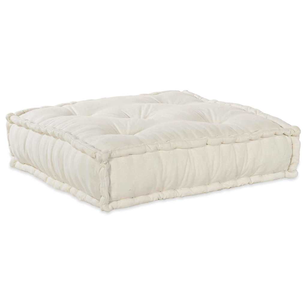 Vidaxl canapé modulable 2 pcs crème 140 x 70 x 36 cm tissu