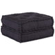 Vidaxl canapé modulable 2 pcs anthracite 140 x 70 x 36 cm tissu