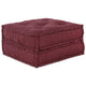 VidaXL canapé modulable 2 pcs bordeaux 140 x 70 x 36 cm tissu
