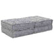 Vidaxl canapé modulable 2 pcs gris clair 140 x 70 x 36 cm tissu