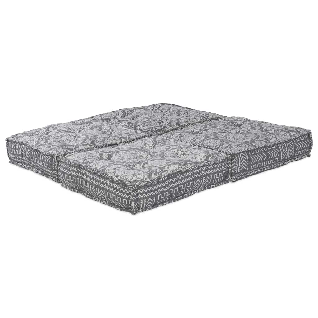Vidaxl canapé modulable 2 pcs gris clair 140 x 70 x 36 cm tissu