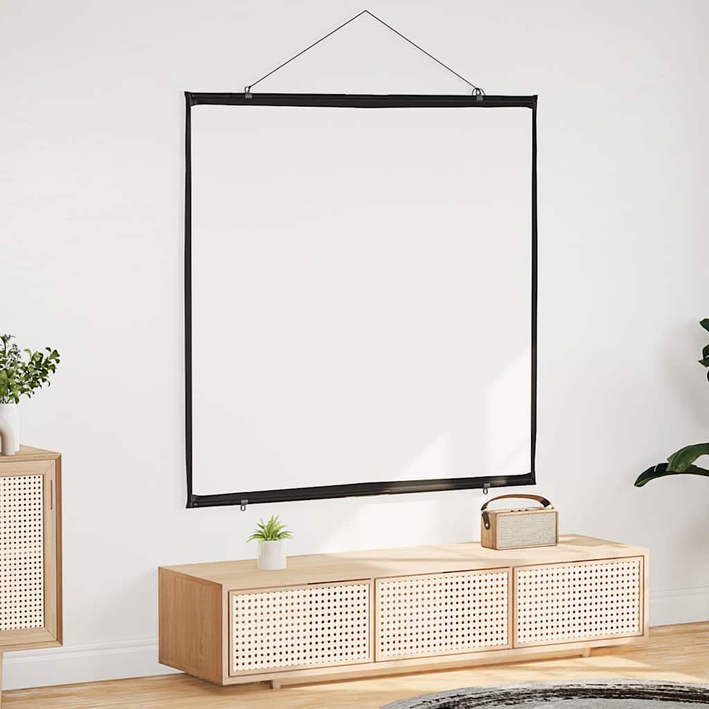 Vidaxl projection écran mur suspendu 72 pouces 1: 1