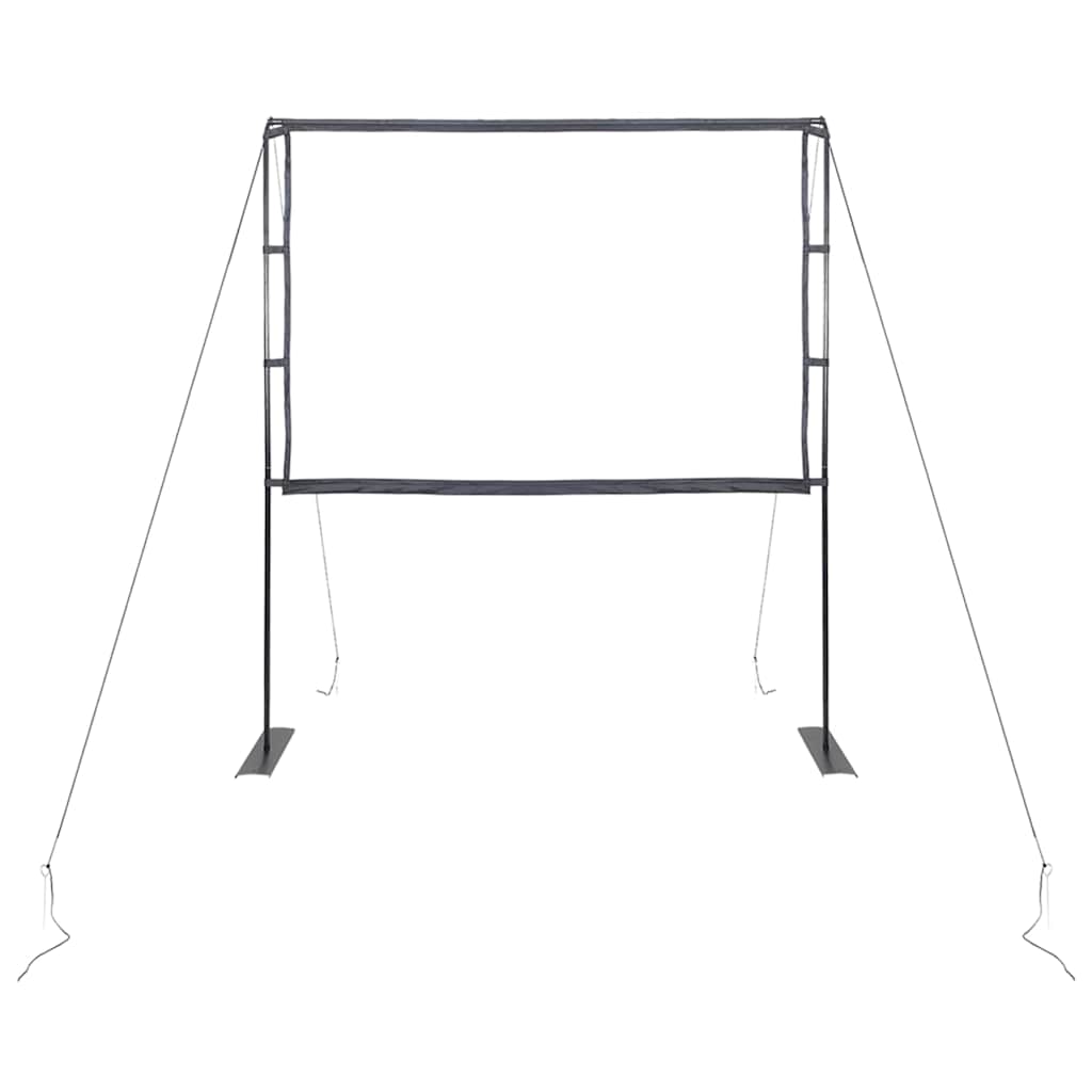 Écran de projection VidaXL avec supports 90 pouces 4:3